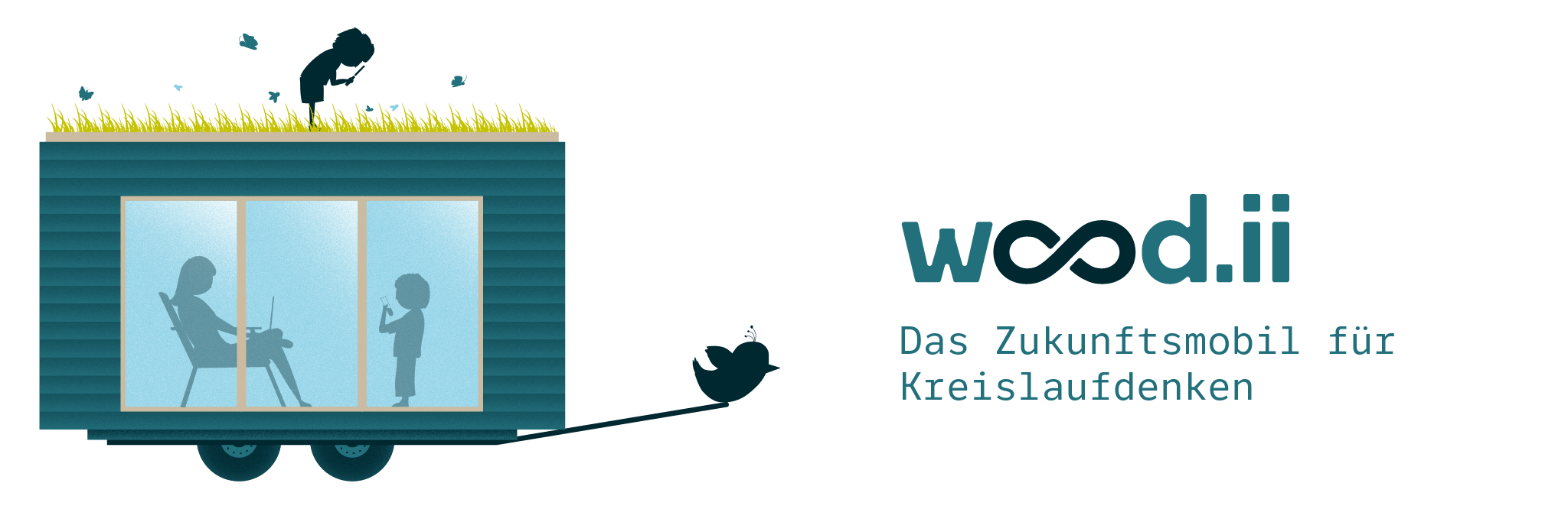 woodii Illustration Slogan